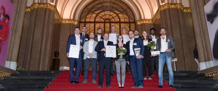 Die Gewinner des SmartHome Deutschland Awards 2019. (Quelle: SHD/Dobrindt)