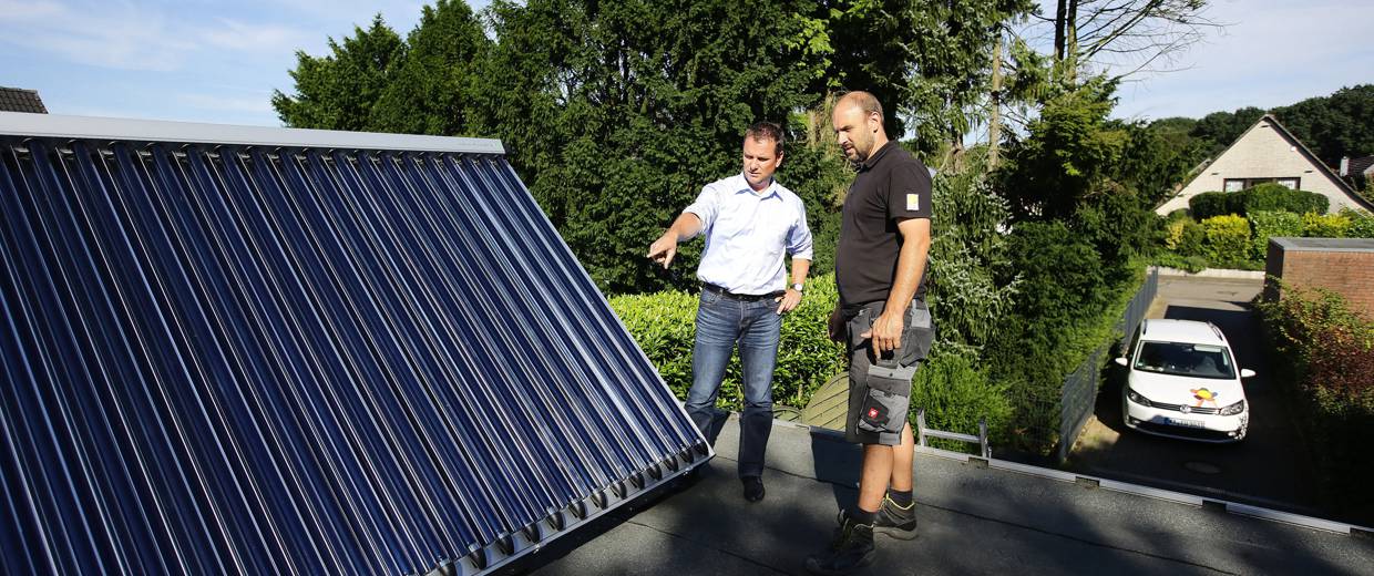 Neuer Online-Leitfaden: Schritt für Schritt zur Solarthermie